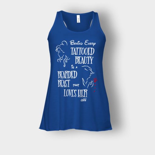 Behind-Every-Beauty-Disney-Beauty-And-The-Beast-Bella-Womens-Flowy-Tank-Royal