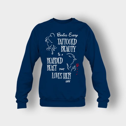 Behind-Every-Beauty-Disney-Beauty-And-The-Beast-Crewneck-Sweatshirt-Navy