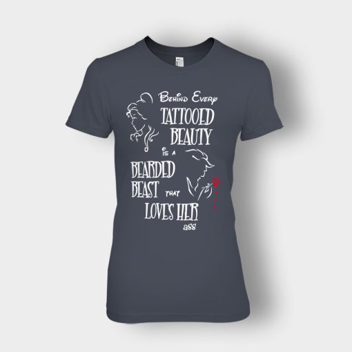 Behind-Every-Beauty-Disney-Beauty-And-The-Beast-Ladies-T-Shirt-Dark-Heather