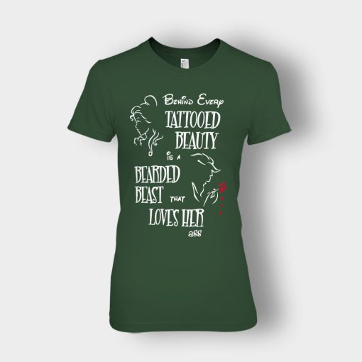 Behind-Every-Beauty-Disney-Beauty-And-The-Beast-Ladies-T-Shirt-Forest