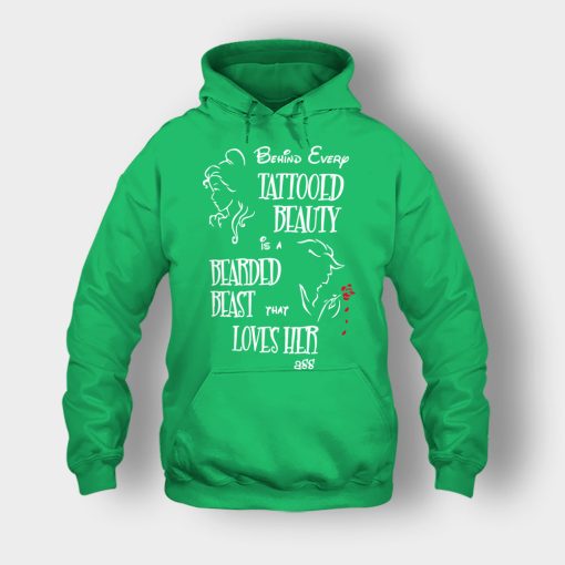 Behind-Every-Beauty-Disney-Beauty-And-The-Beast-Unisex-Hoodie-Irish-Green