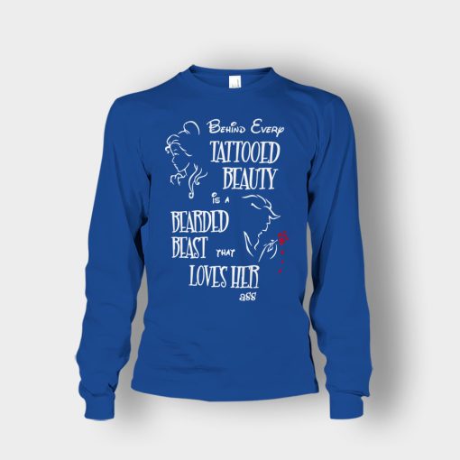 Behind-Every-Beauty-Disney-Beauty-And-The-Beast-Unisex-Long-Sleeve-Royal