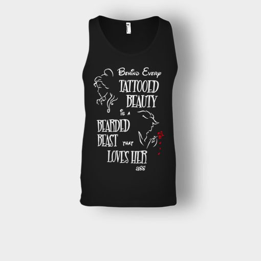Behind-Every-Beauty-Disney-Beauty-And-The-Beast-Unisex-Tank-Top-Black