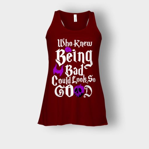 Being-Bad-Could-Look-So-Good-Disney-Maleficient-Inspired-Bella-Womens-Flowy-Tank-Maroon