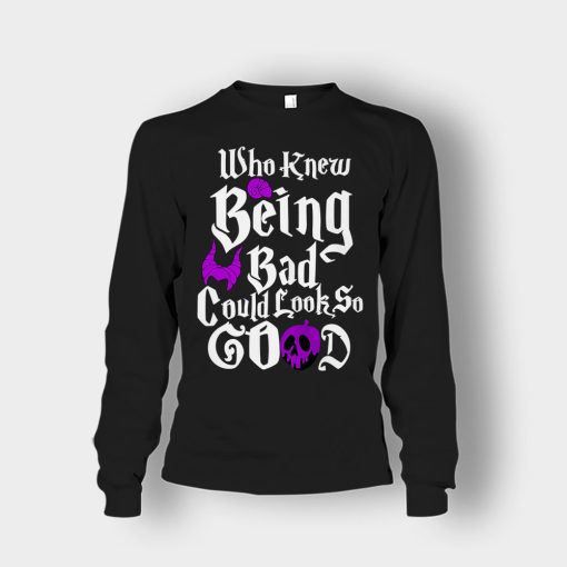 Being-Bad-Could-Look-So-Good-Disney-Maleficient-Inspired-Unisex-Long-Sleeve-Black