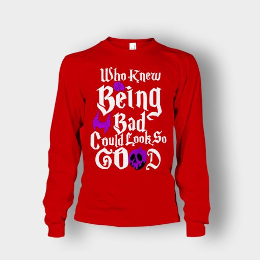 Being-Bad-Could-Look-So-Good-Disney-Maleficient-Inspired-Unisex-Long-Sleeve-Red