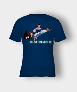 Belles-Just-Read-It-Disney-Beauty-And-The-Beast-Kids-T-Shirt-Navy