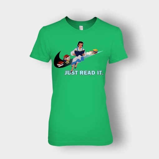 Belles-Just-Read-It-Disney-Beauty-And-The-Beast-Ladies-T-Shirt-Irish-Green