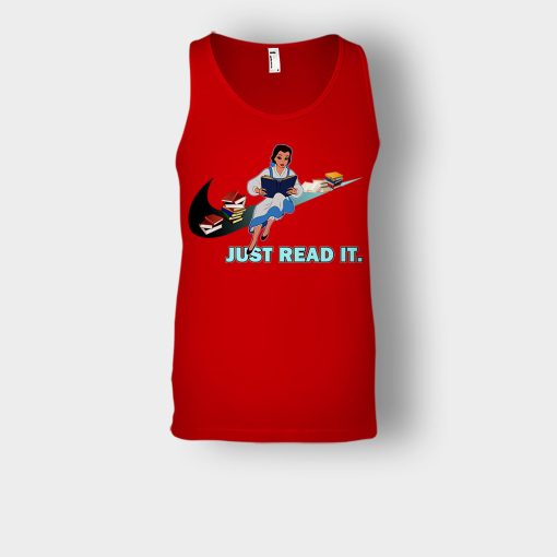 Belles-Just-Read-It-Disney-Beauty-And-The-Beast-Unisex-Tank-Top-Red
