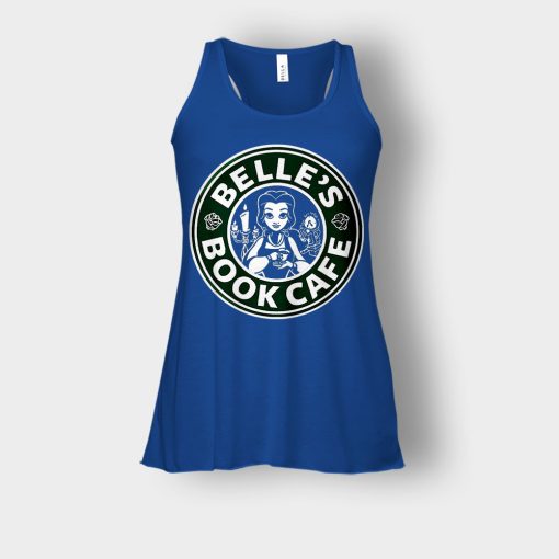 Belles-Starbuck-Coffee-Disney-Beauty-And-The-Beast-Bella-Womens-Flowy-Tank-Royal