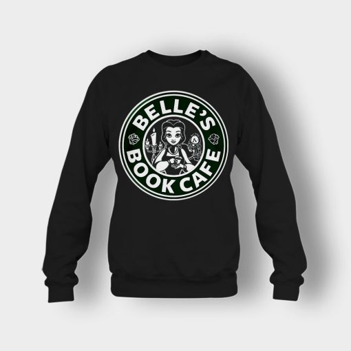 Belles-Starbuck-Coffee-Disney-Beauty-And-The-Beast-Crewneck-Sweatshirt-Black