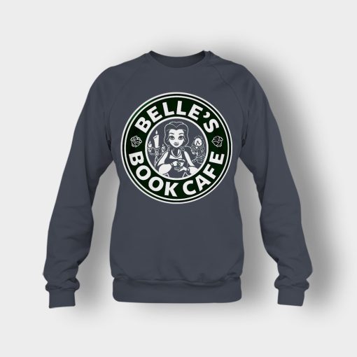 Belles-Starbuck-Coffee-Disney-Beauty-And-The-Beast-Crewneck-Sweatshirt-Dark-Heather