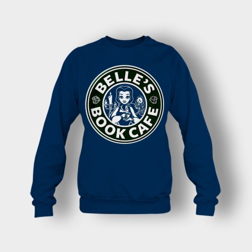 Belles-Starbuck-Coffee-Disney-Beauty-And-The-Beast-Crewneck-Sweatshirt-Navy
