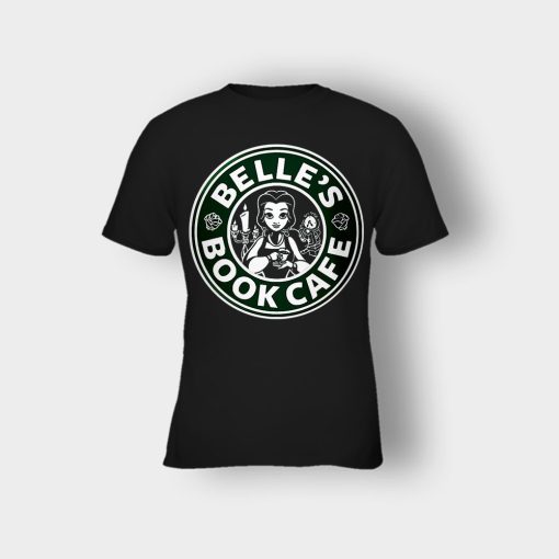 Belles-Starbuck-Coffee-Disney-Beauty-And-The-Beast-Kids-T-Shirt-Black