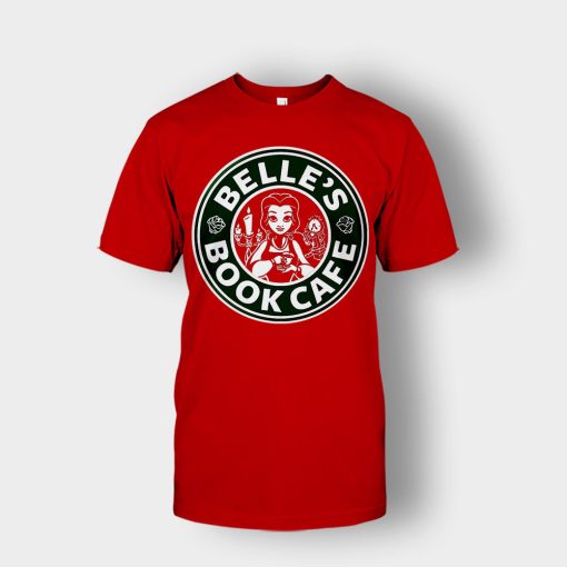 Belles-Starbuck-Coffee-Disney-Beauty-And-The-Beast-Unisex-T-Shirt-Red
