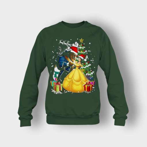 Beside-The-Christmas-Tree-Disney-Beauty-And-The-Beast-Crewneck-Sweatshirt-Forest