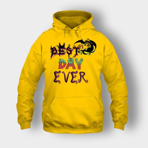 Best-Day-Ever-Disney-Maleficient-Inspired-Unisex-Hoodie-Gold