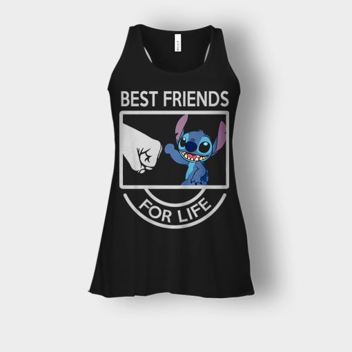 Best-Friends-For-Life-Disney-Lilo-And-Stitch-Bella-Womens-Flowy-Tank-Black