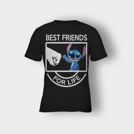 Best-Friends-For-Life-Disney-Lilo-And-Stitch-Kids-T-Shirt-Black