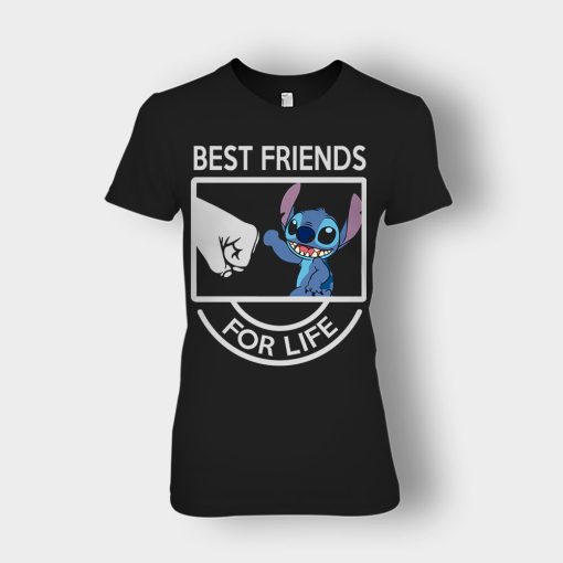 Best-Friends-For-Life-Disney-Lilo-And-Stitch-Ladies-T-Shirt-Black