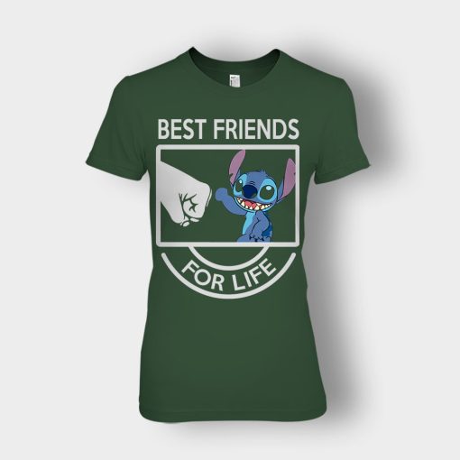 Best-Friends-For-Life-Disney-Lilo-And-Stitch-Ladies-T-Shirt-Forest