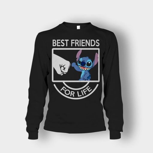 Best-Friends-For-Life-Disney-Lilo-And-Stitch-Unisex-Long-Sleeve-Black