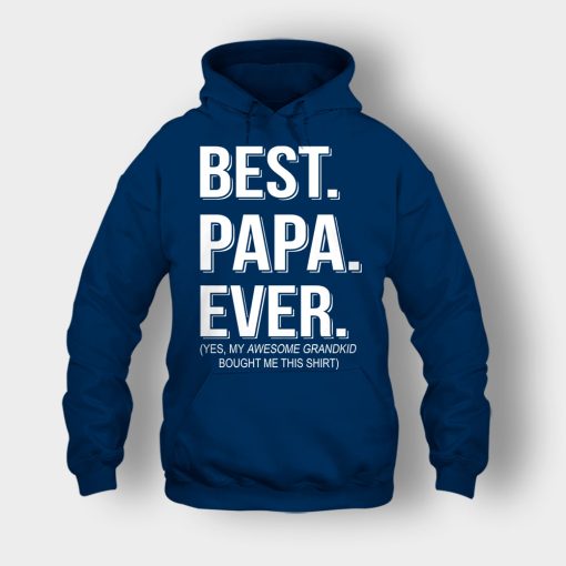 Best-Papa-Ever-Fathers-Day-Daddy-Gifts-Idea-Unisex-Hoodie-Navy