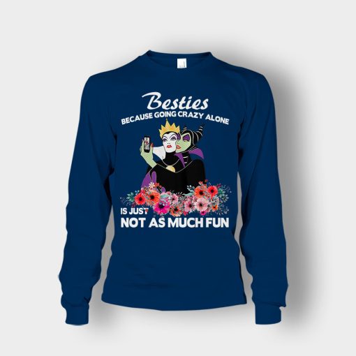 Besties-Because-Going-Crazy-Alone-Is-Not-As-Much-Fun-Disney-Maleficient-Inspired-Unisex-Long-Sleeve-Navy