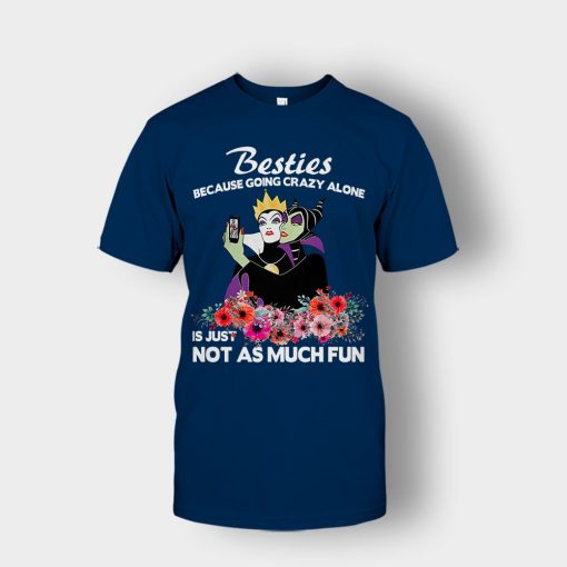 Besties-Because-Going-Crazy-Alone-Is-Not-As-Much-Fun-Disney-Maleficient-Inspired-Unisex-T-Shirt-Navy