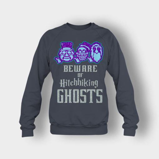Beware-of-Hitchhiking-Ghosts-Gracey-Manor-Disney-Inspired-Crewneck-Sweatshirt-Dark-Heather