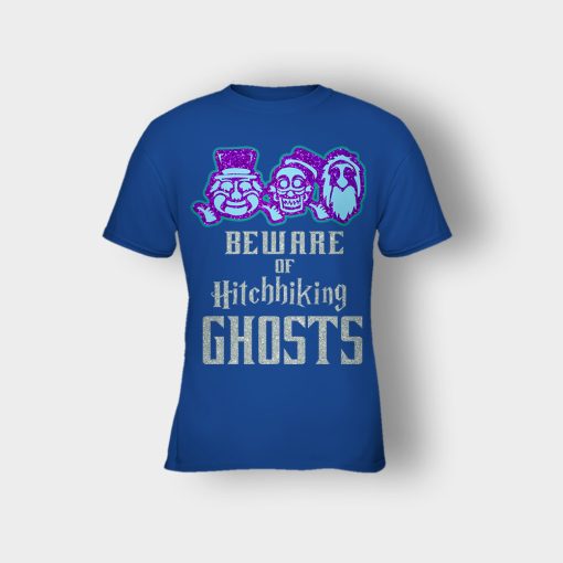 Beware-of-Hitchhiking-Ghosts-Gracey-Manor-Disney-Inspired-Kids-T-Shirt-Royal
