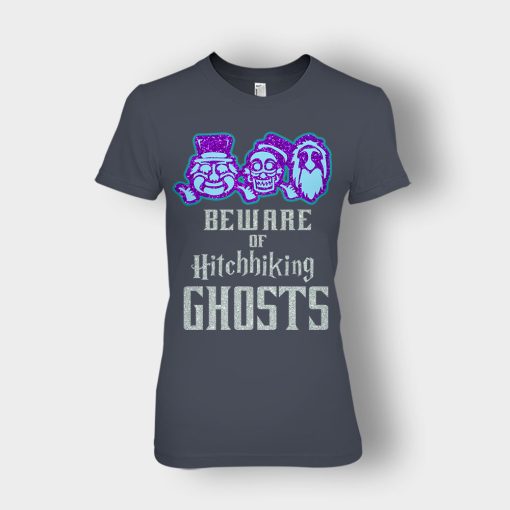 Beware-of-Hitchhiking-Ghosts-Gracey-Manor-Disney-Inspired-Ladies-T-Shirt-Dark-Heather