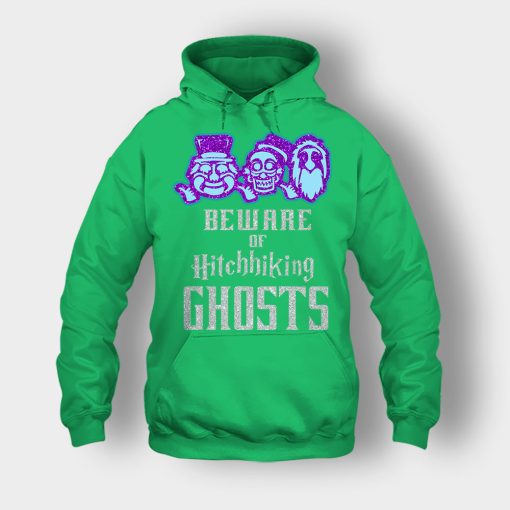 Beware-of-Hitchhiking-Ghosts-Gracey-Manor-Disney-Inspired-Unisex-Hoodie-Irish-Green