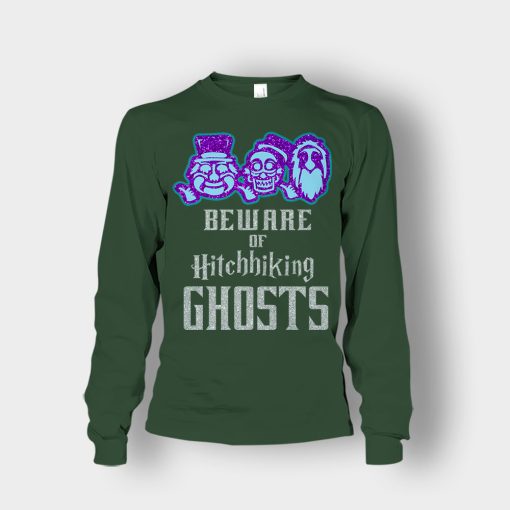 Beware-of-Hitchhiking-Ghosts-Gracey-Manor-Disney-Inspired-Unisex-Long-Sleeve-Forest