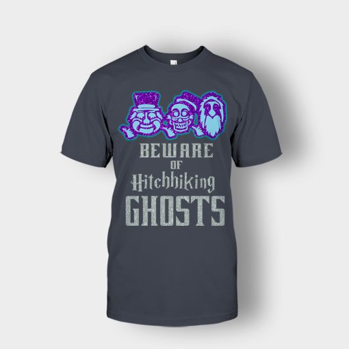 Beware-of-Hitchhiking-Ghosts-Gracey-Manor-Disney-Inspired-Unisex-T-Shirt-Dark-Heather