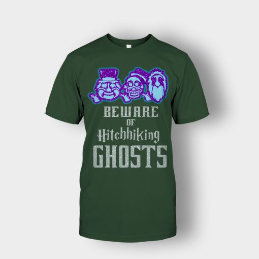 Beware-of-Hitchhiking-Ghosts-Gracey-Manor-Disney-Inspired-Unisex-T-Shirt-Forest