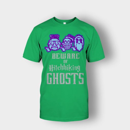 Beware-of-Hitchhiking-Ghosts-Gracey-Manor-Disney-Inspired-Unisex-T-Shirt-Irish-Green