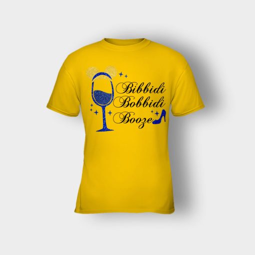 Bibbidi-Bobbidi-Booze-Cinderella-Inspired-Kids-T-Shirt-Gold