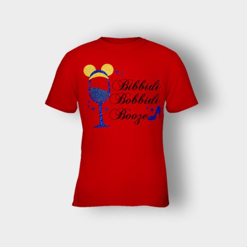 Bibbidi-Bobbidi-Booze-Cinderella-Inspired-Kids-T-Shirt-Red