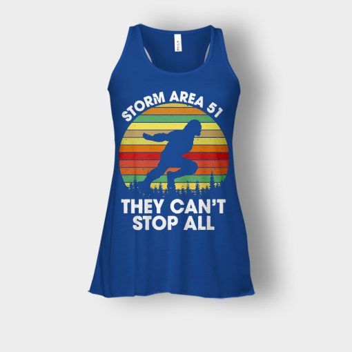 Bigfoot-Storm-Area-51-they-cant-stop-all-Bella-Womens-Flowy-Tank-Royal