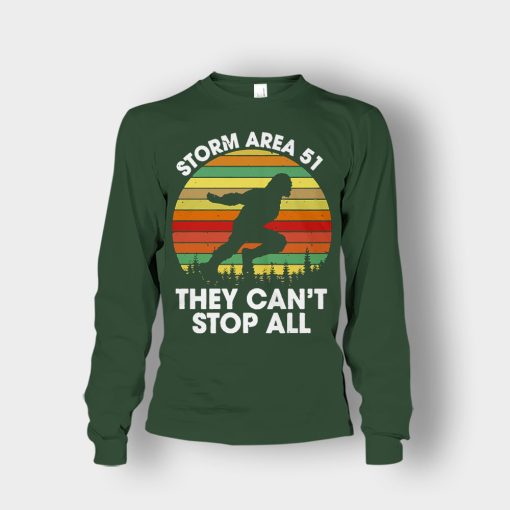 Bigfoot-Storm-Area-51-they-cant-stop-all-Unisex-Long-Sleeve-Forest
