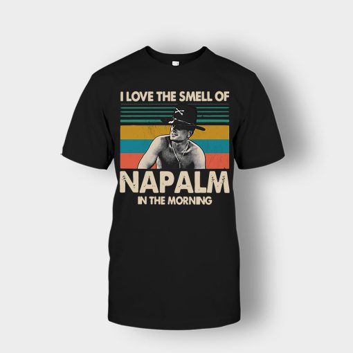 Bill-Kilgore-I-love-the-smell-of-Napalm-in-the-morning-vintage-shirt-Unisex-T-Shirt-Black