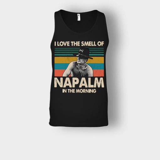 Bill-Kilgore-I-love-the-smell-of-Napalm-in-the-morning-vintage-shirt-Unisex-Tank-Top-Black