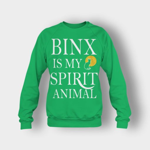 Binx-Is-My-Spirit-Animal-Sanderson-Sisters-Disney-Hocus-Pocus-Crewneck-Sweatshirt-Irish-Green