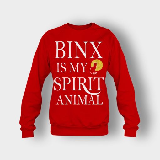 Binx-Is-My-Spirit-Animal-Sanderson-Sisters-Disney-Hocus-Pocus-Crewneck-Sweatshirt-Red
