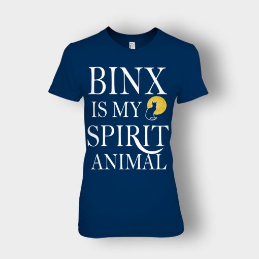 Binx-Is-My-Spirit-Animal-Sanderson-Sisters-Disney-Hocus-Pocus-Ladies-T-Shirt-Navy
