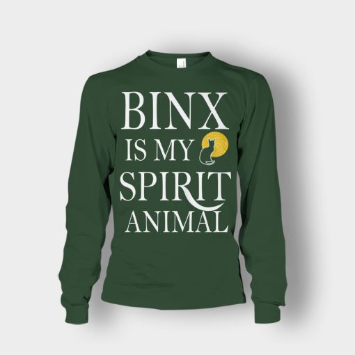 Binx-Is-My-Spirit-Animal-Sanderson-Sisters-Disney-Hocus-Pocus-Unisex-Long-Sleeve-Forest