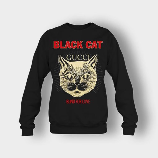 Blind-For-Love-Black-Cat-Crewneck-Sweatshirt-Black