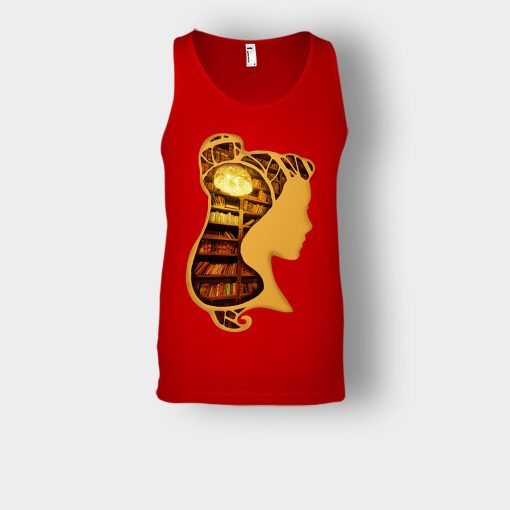 Booking-Head-Disney-Beauty-And-The-Beast-Unisex-Tank-Top-Red