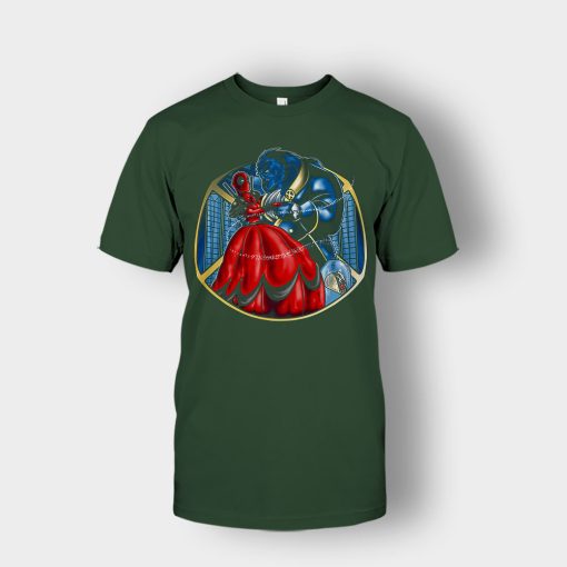 Booty-Deadpool-Mashup-Disney-Beauty-And-The-Beast-Unisex-T-Shirt-Forest